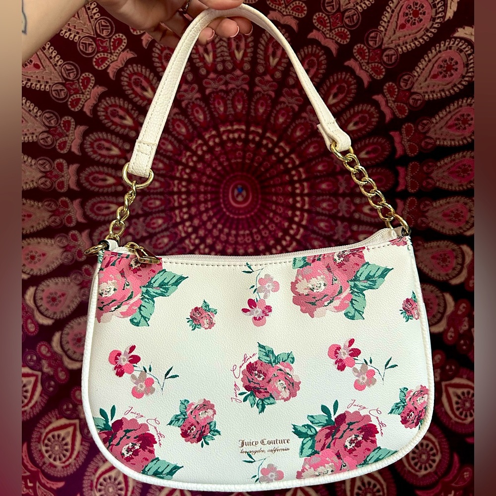 NWOT Juicy Couture floral handbag